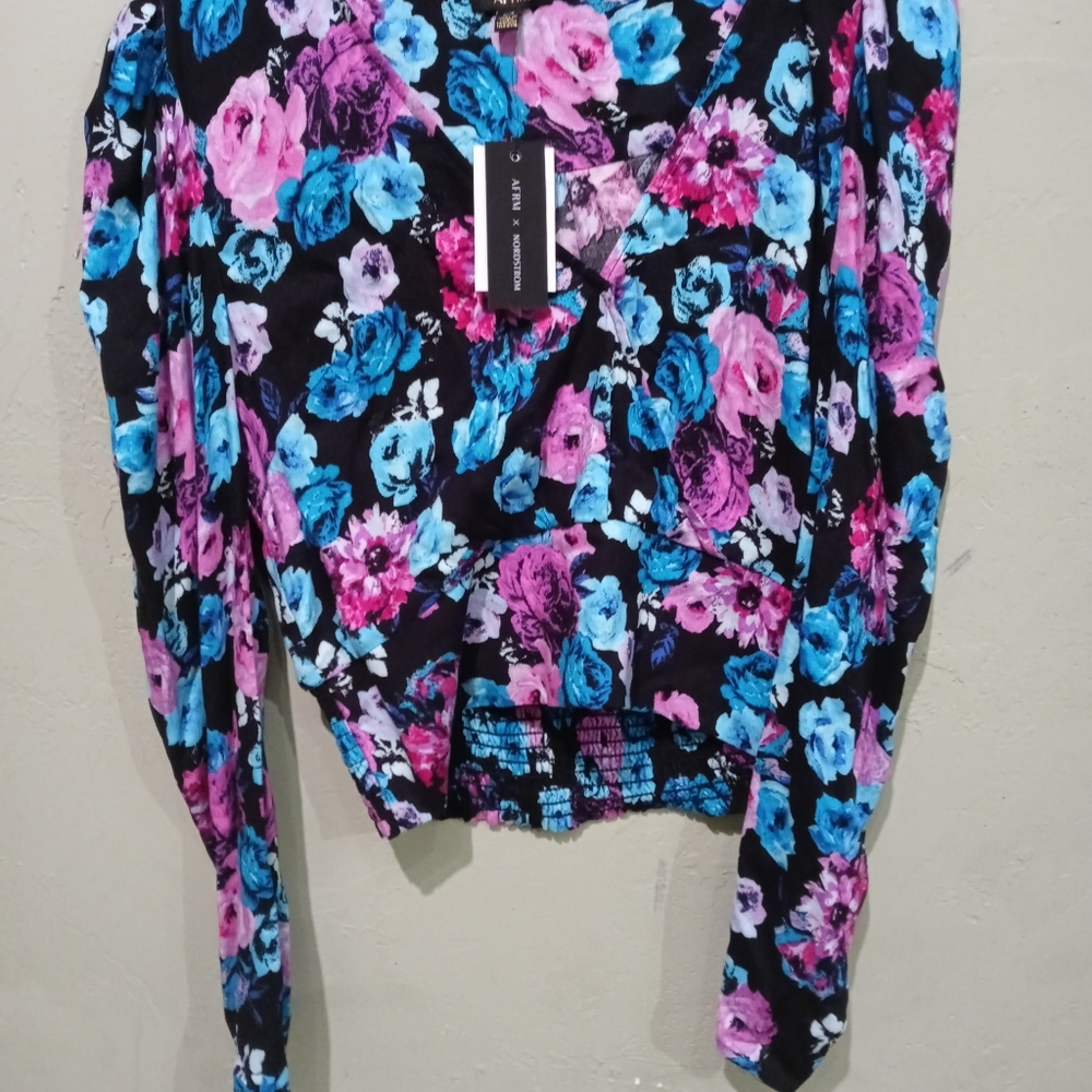 AFRM floral top. L.